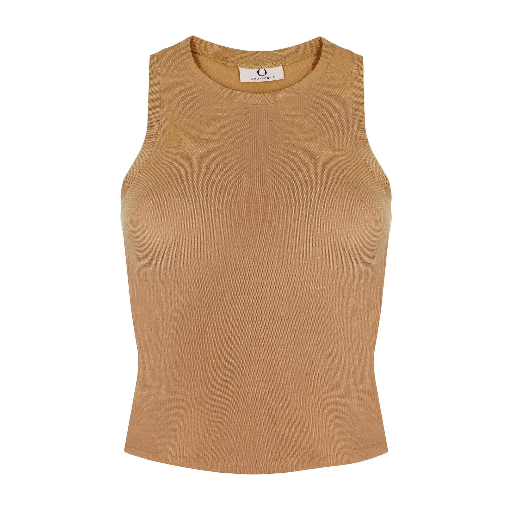 Sustainable Clothing Brand, Light Brown Tank Top